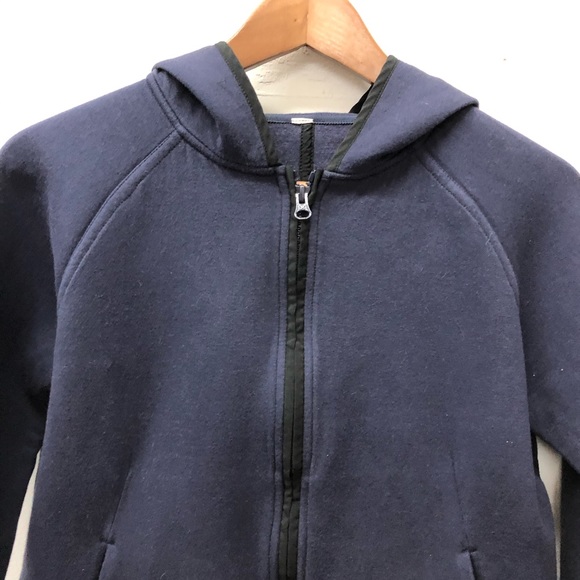 Lululemon City Bound Hoodie Blue Scuba Jacket - Picture 5 of 11
